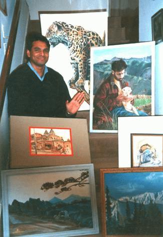 Painter from Pakistan